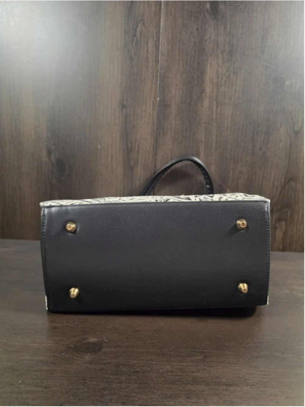 Black White Silver Embossed Tooled Artisan LEATHER Shoulder Bag Purse Crossbody